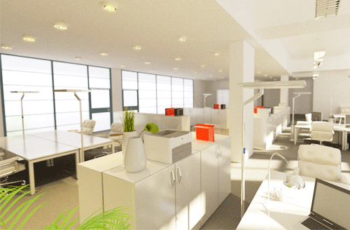 Create floor plans for space decorating