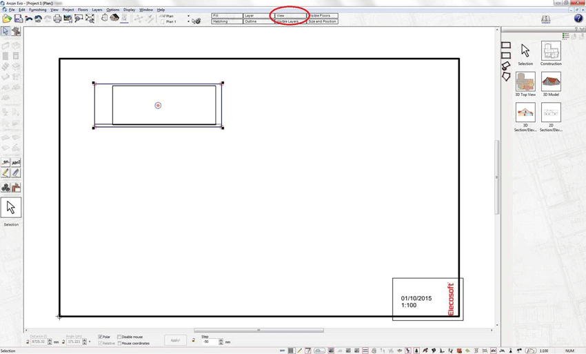 Creating cross-sections and elevations