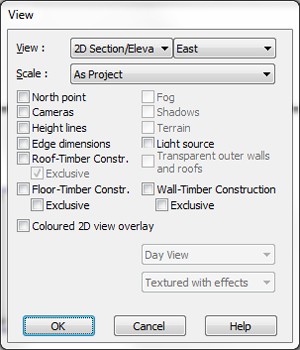Modifying cross-section properties